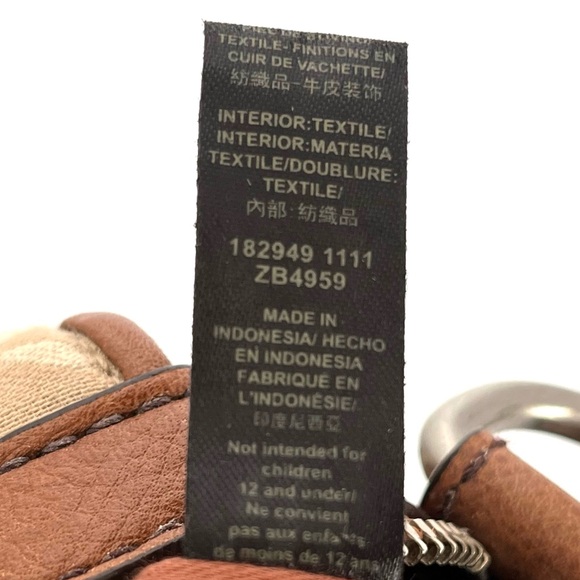 Fossil Maddox Satchel Reissue Fabric and Leather - Picture 14 of 14